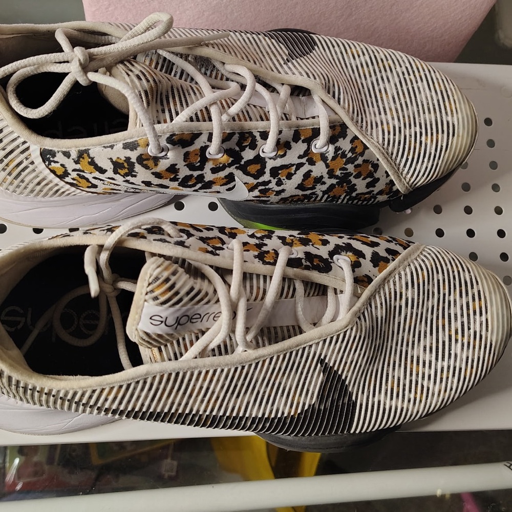 Nike Women's Athletic Shoes - White, Black, Yellow
